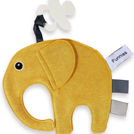 Speendoek Funnies- Olifant Ollie- Oker kleine vriendjes