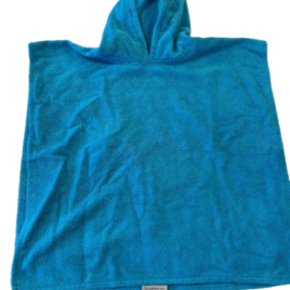 Blauwe Poncho